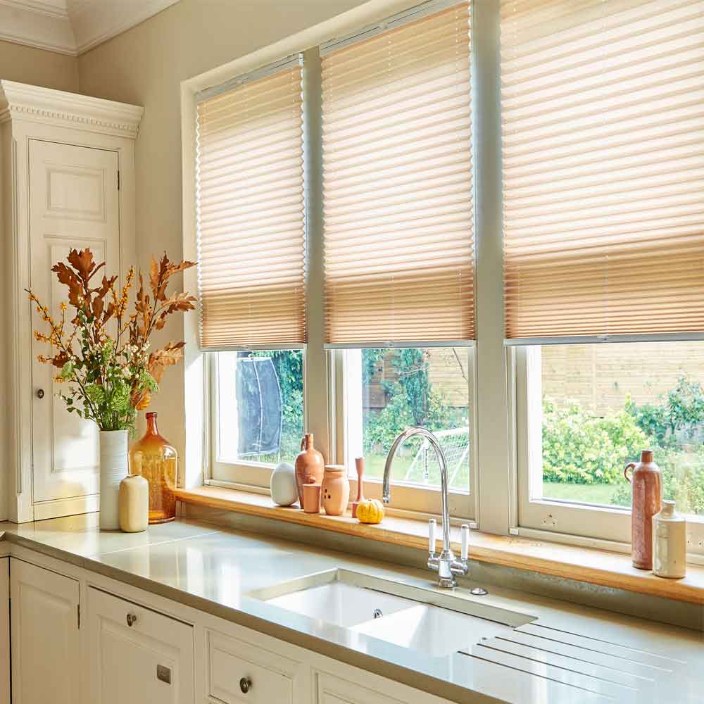 Pleated blinds in Croydon